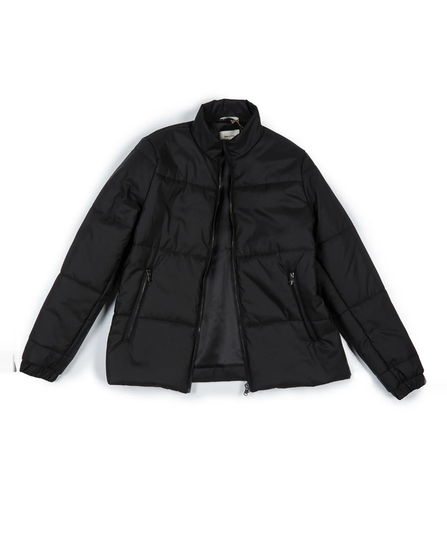 Will's Vegan Store Damen vegan Daunenjacke Schwarz – Ansicht 2