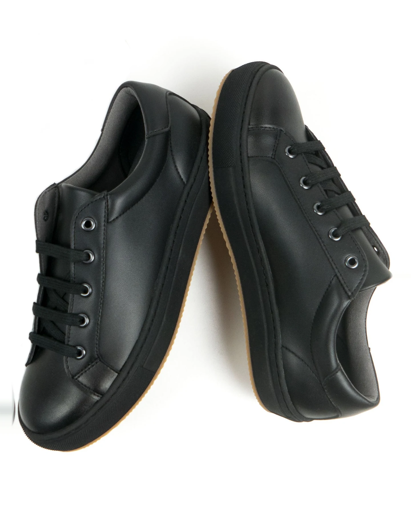 Will's Vegan Store Damen vegan Sneaker Ny Schwarz – Ansicht 2