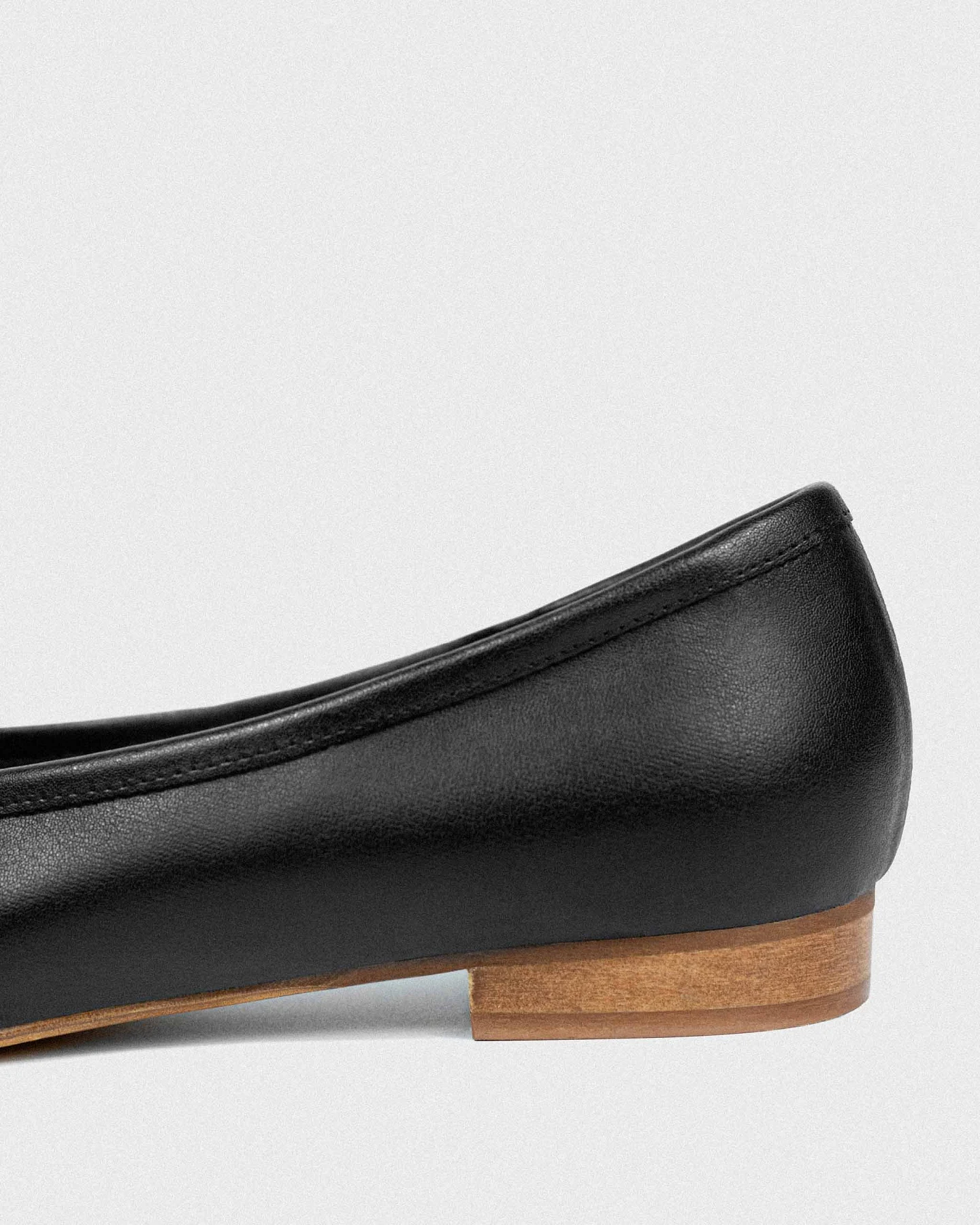 BOHEMA Damen vegan Ballerinas Audrey Schwarz – Ansicht 2