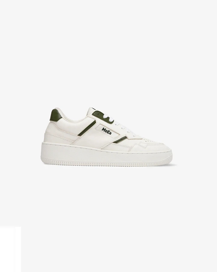 MoEa Herren vegan Sneaker Gen1 Kaktus Weiß