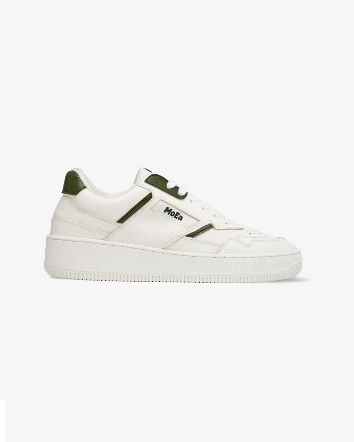 MoEa Herren vegan Sneaker Gen1 Kaktus Weiß