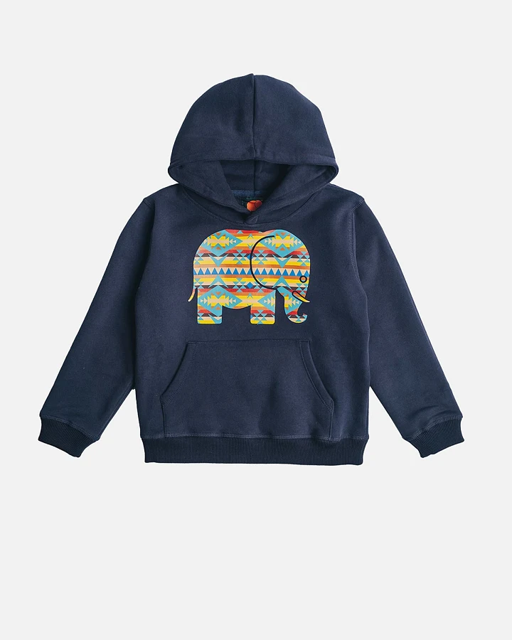 Trendsplant unisex vegan Kapuzenpulli Navajo Blau