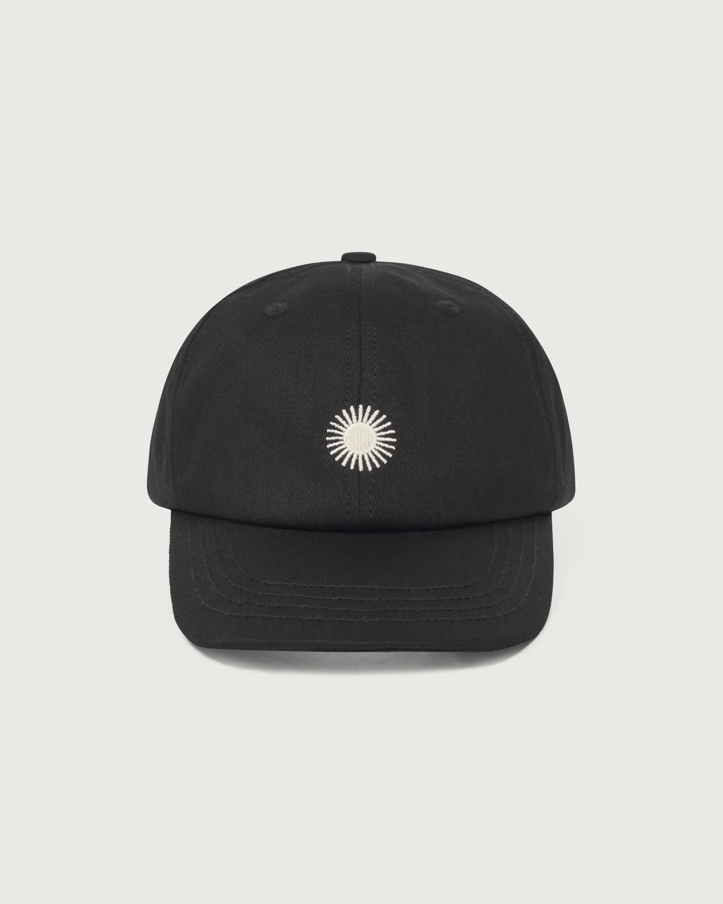 Thinking MU Herren vegan Mütze Chris Contrast Schwarz – Ansicht 2