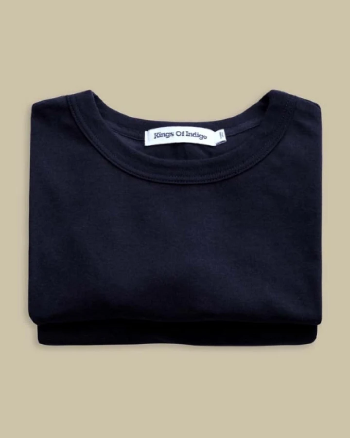 Kings of Indigo Herren vegan Multipack 2x T-Shirt Unisex Darius Navy
