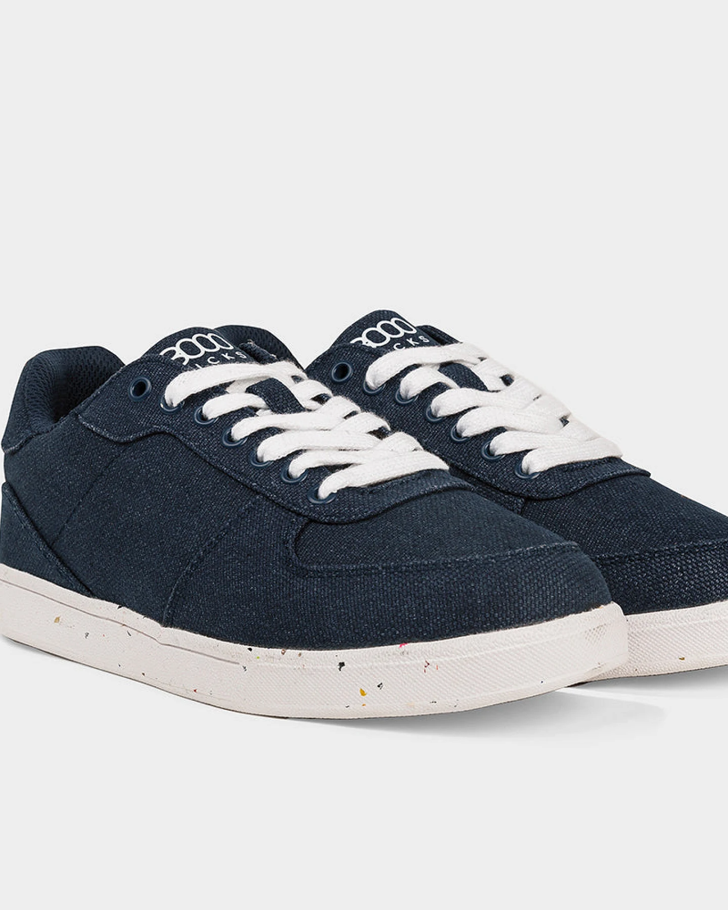 8000kicks EU Herren vegan Sneaker Herren Seeker Marineblau – Ansicht 2