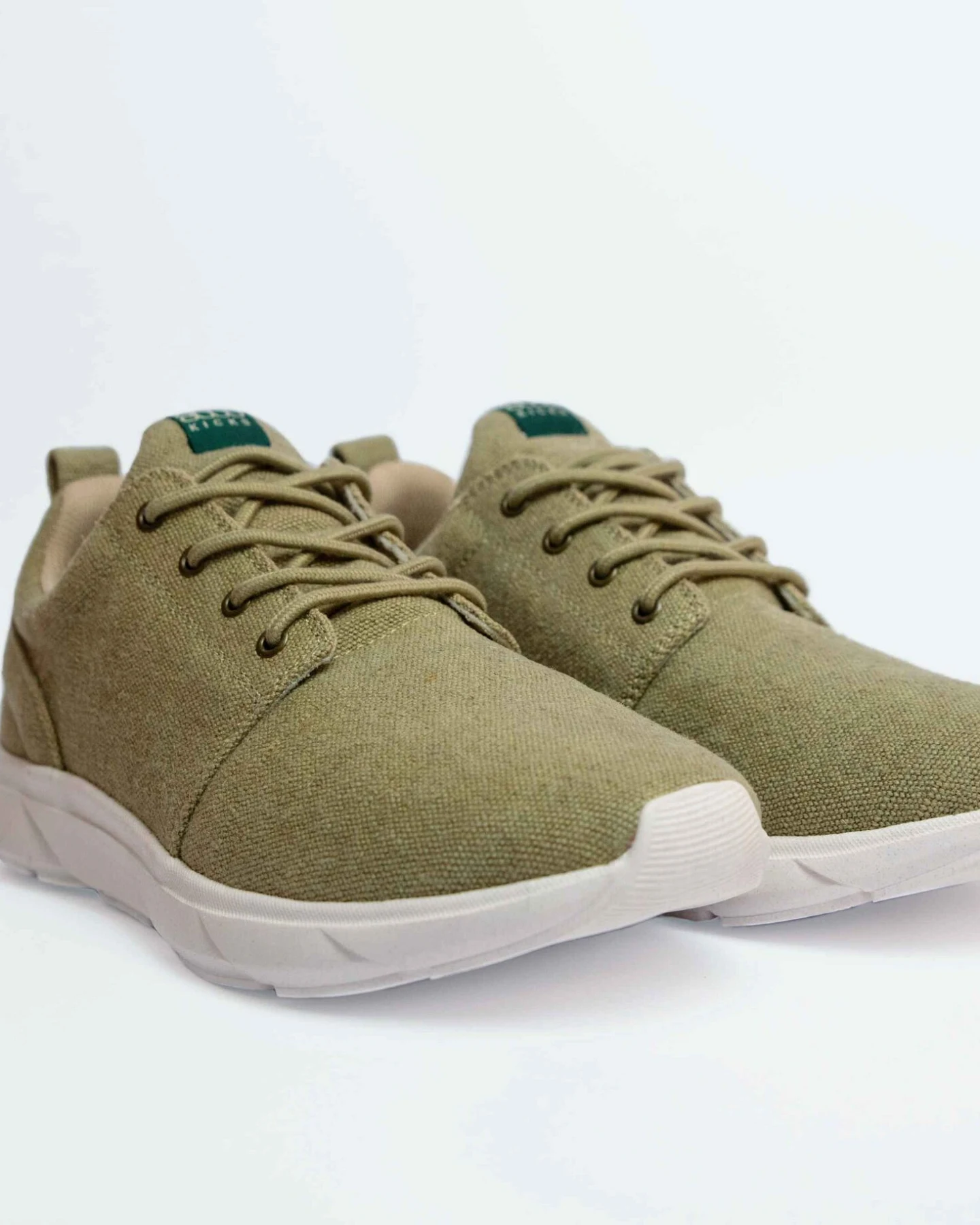 8000kicks EU Herren vegan Sneaker Herren Explorer V2 Hellgrün – Ansicht 2
