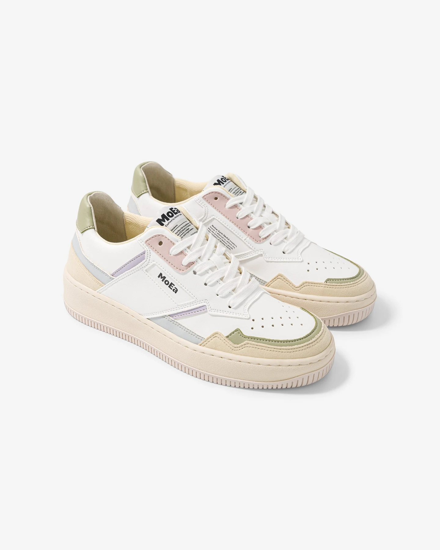 MoEa Herren vegan Sneaker Gen1 All In Pastell Multicolor – Ansicht 2