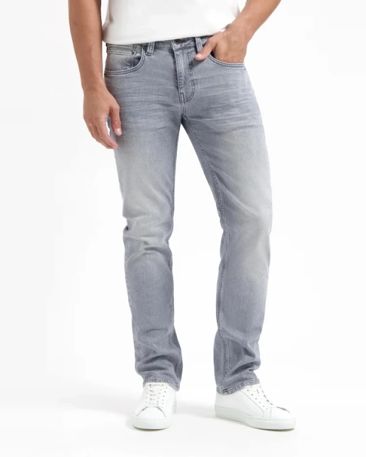 Kuyichi Herren vegan Jeans Nick Straight Arctic Grau