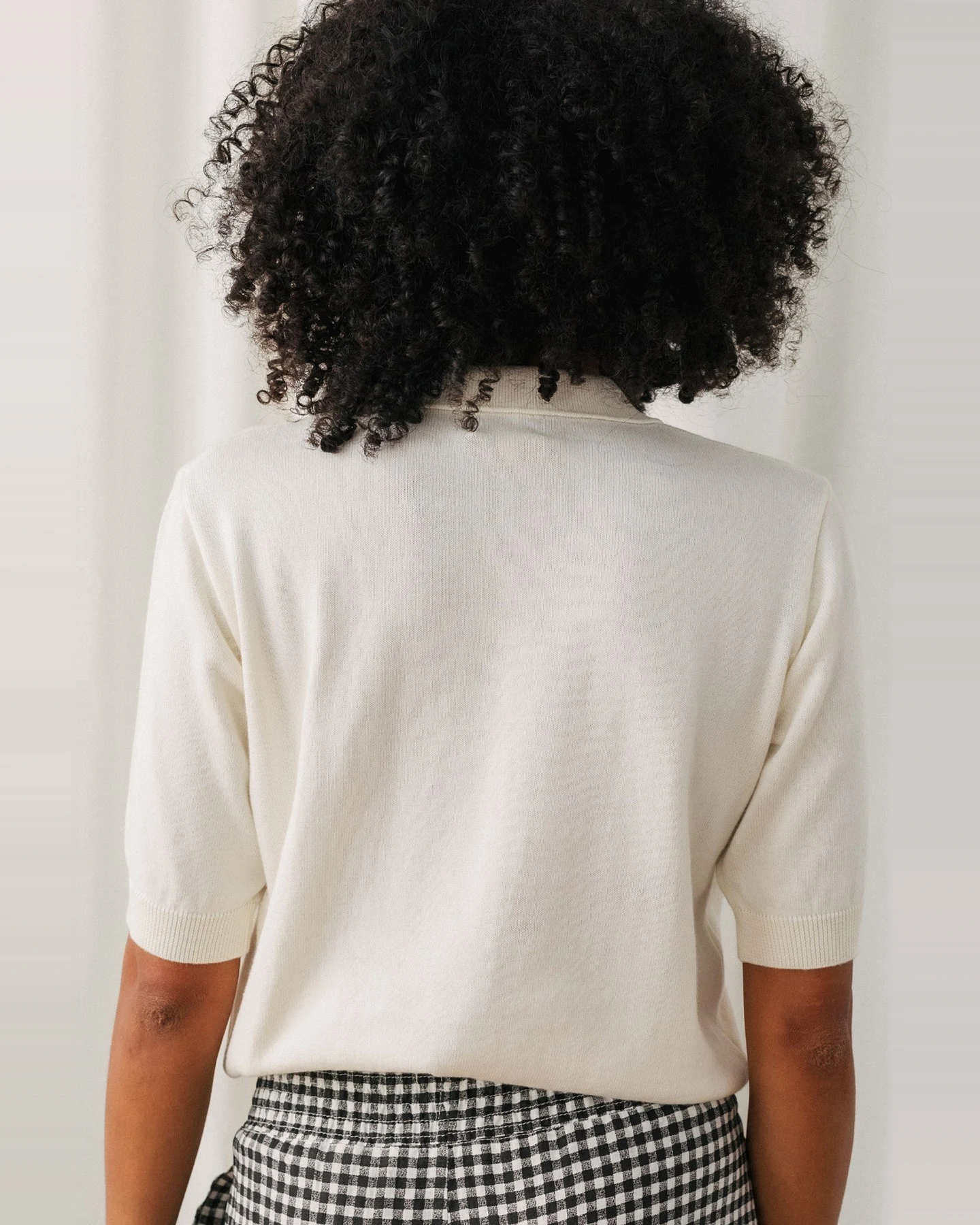 Shirt Strick Gallno Off White – Ansicht 2