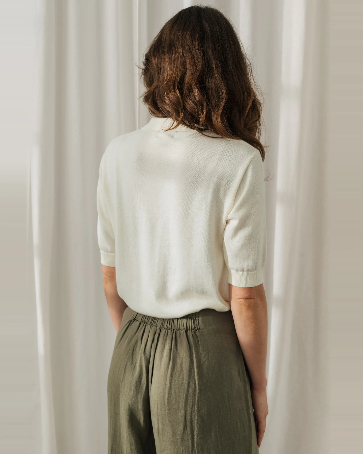 Shirt Strick Gallno Off White – Ansicht 4