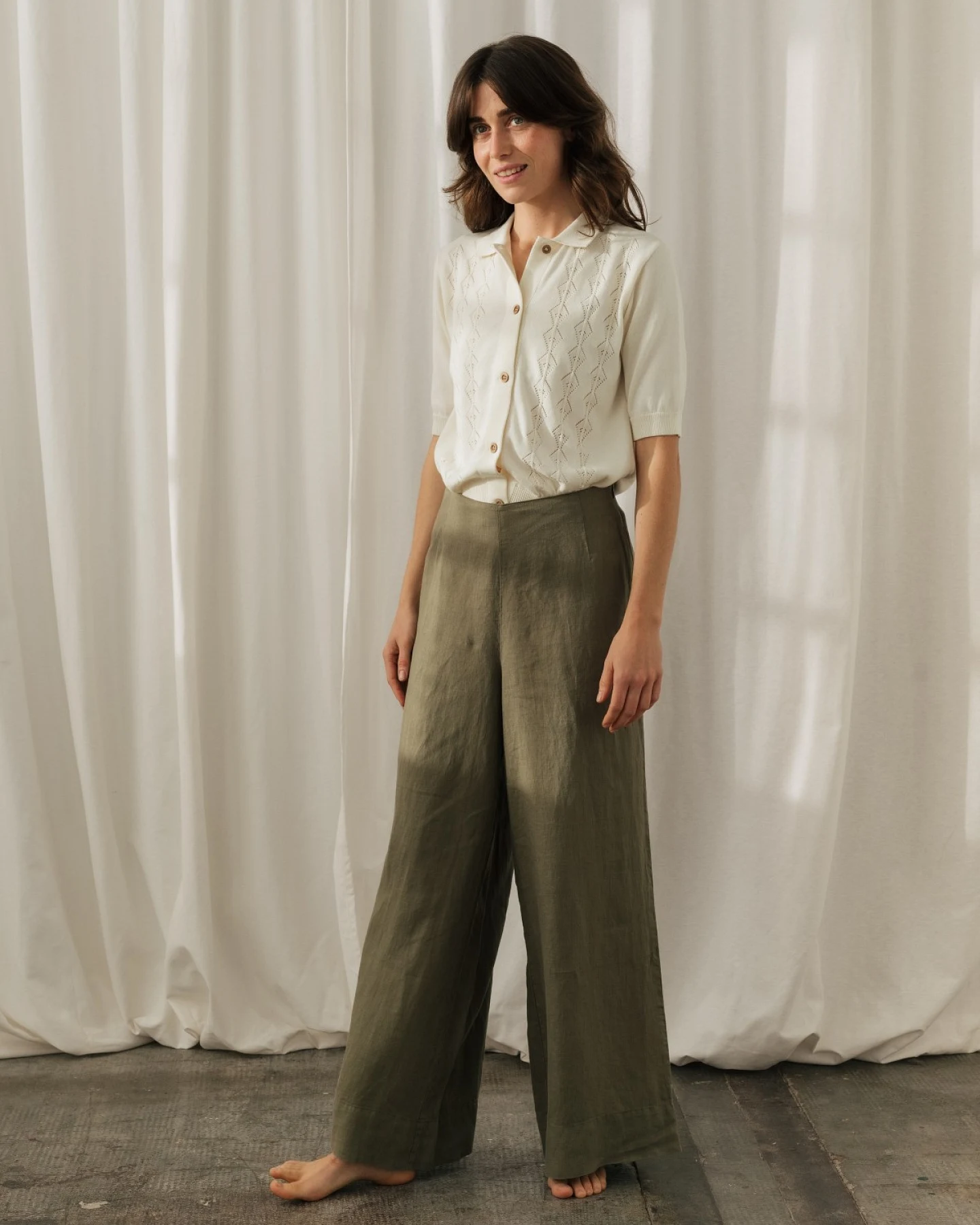 Shirt Strick Gallno Off White – Ansicht 6