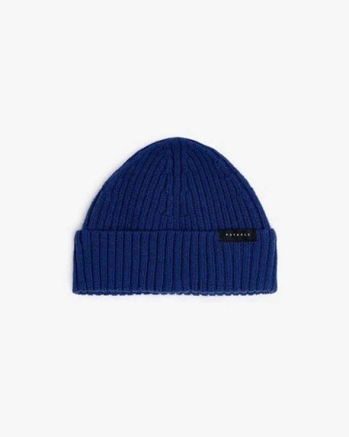 Rotholz Short Ribbed Merino Beanie