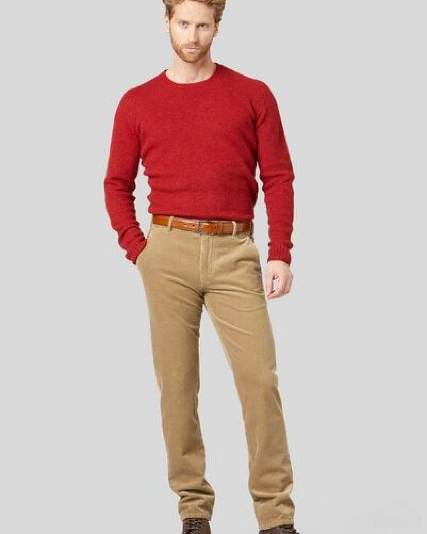 MEYER Superstretch Premium Cord Chino – Ansicht 2