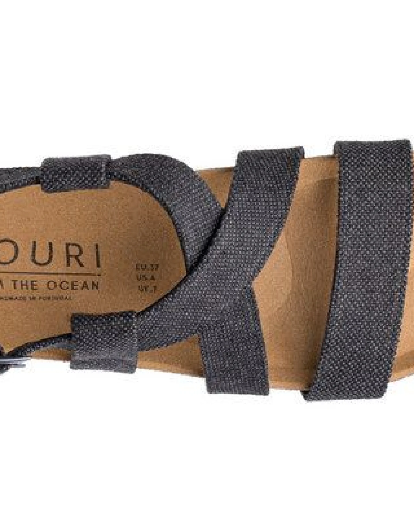 ZOURI Vegane Sandalen SAND Leinen – Ansicht 3