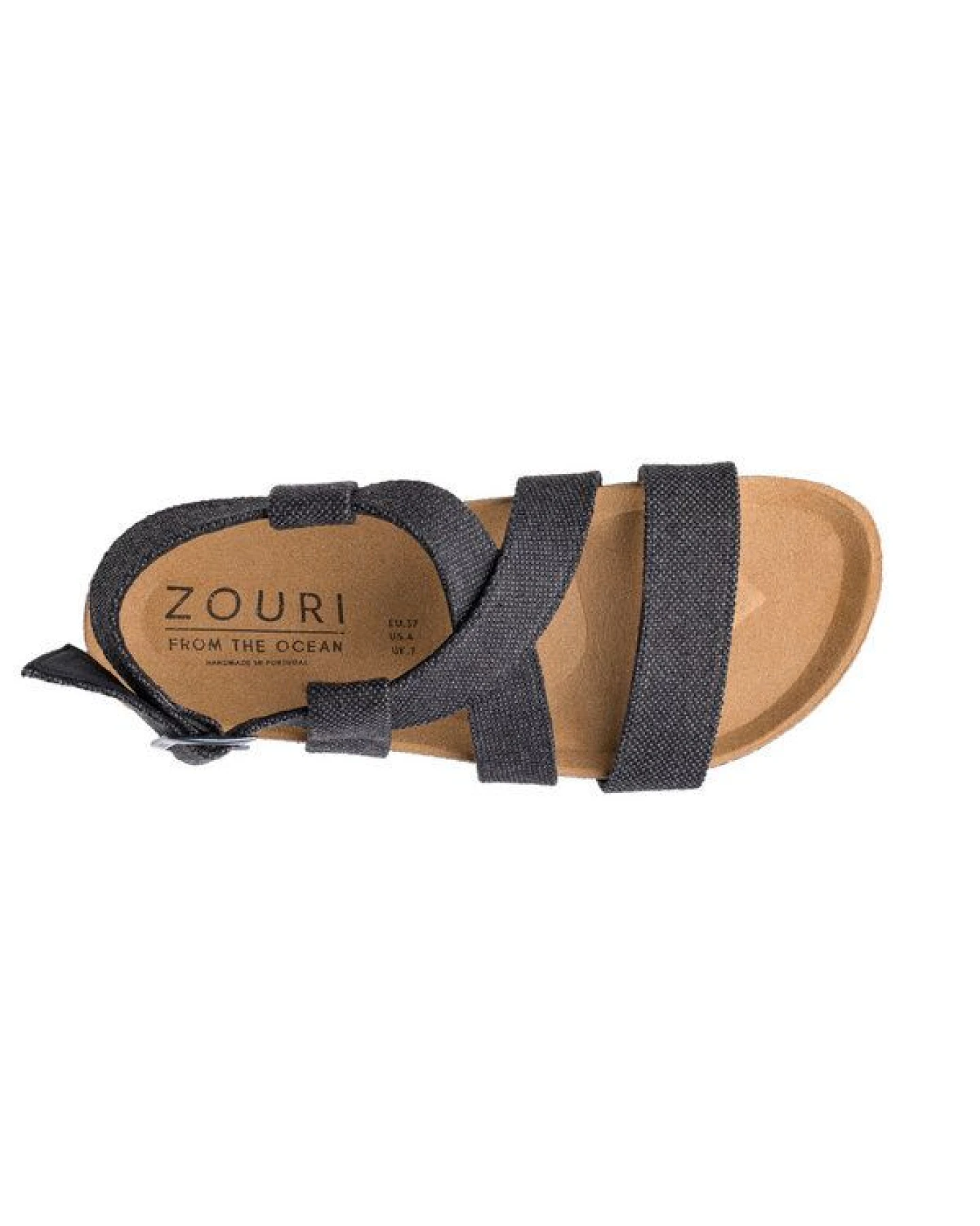 ZOURI Vegane Sandalen SAND Leinen – Ansicht 3