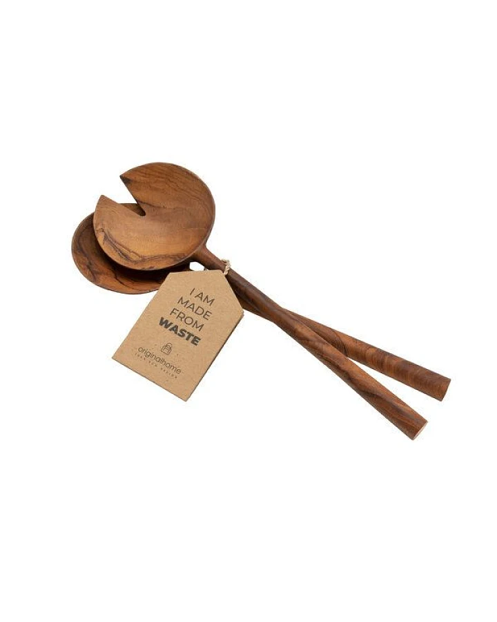 Originalhome Set aus Holzlöffeln & Holzgabeln – ideal zum Servieren, zero waste & fair.