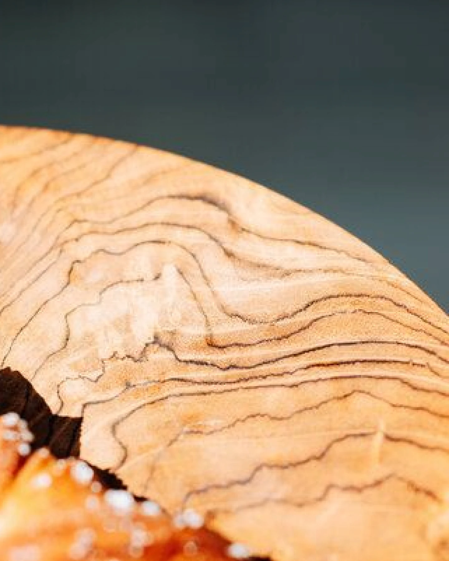 Originalhome Handgefertigte Teakholz Teller, M – zero waste, vegan & fair produziert. – Ansicht 3
