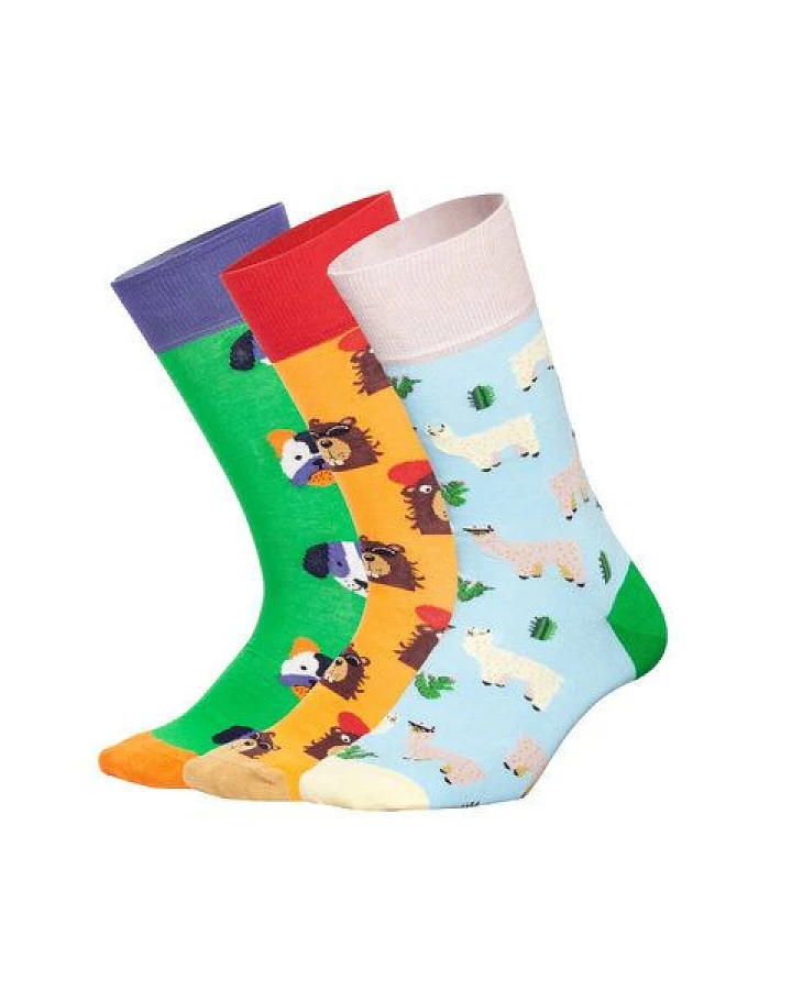 DillySocks Socken „Paws & Friends Mit Geschenkbox“