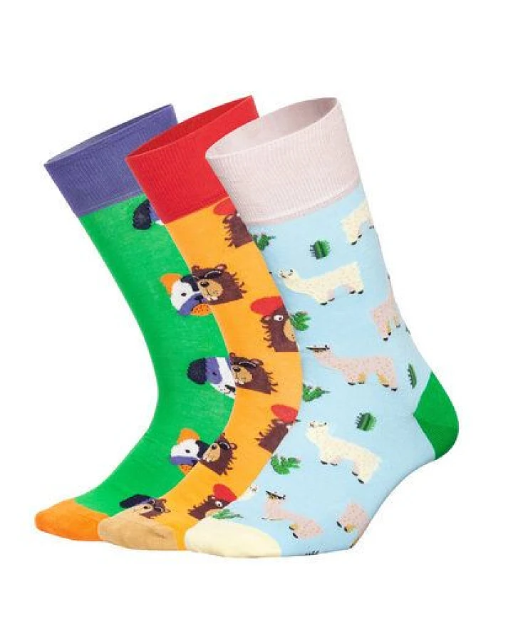 DillySocks Socken „Paws & Friends Mit Geschenkbox“