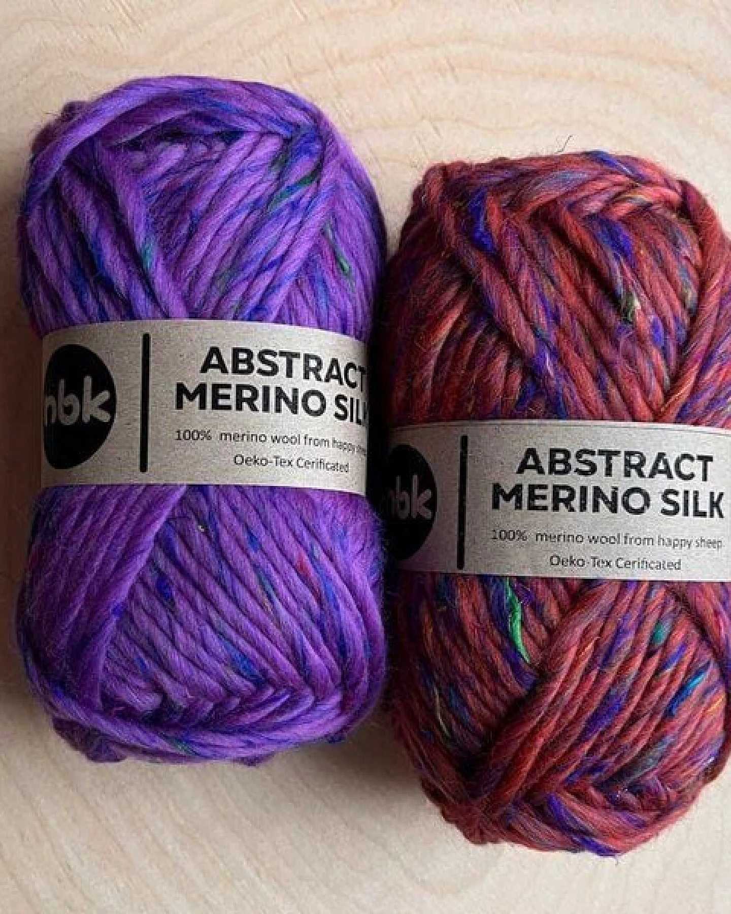 PANAPUFA Merino-Seidengarn Wolle – Ansicht 2