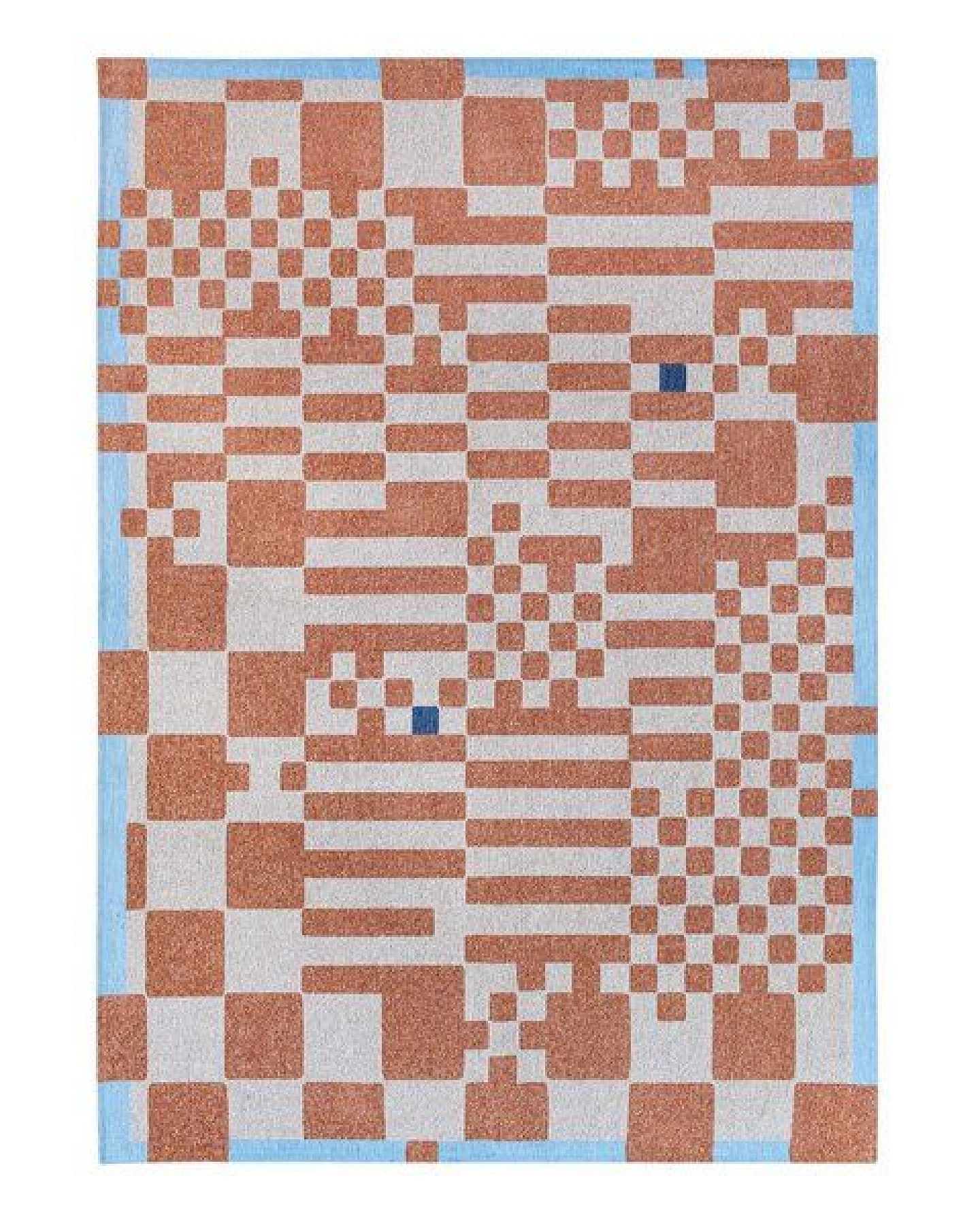 Louis De Poortere Teppich CRAFT CHESS – Ansicht 2
