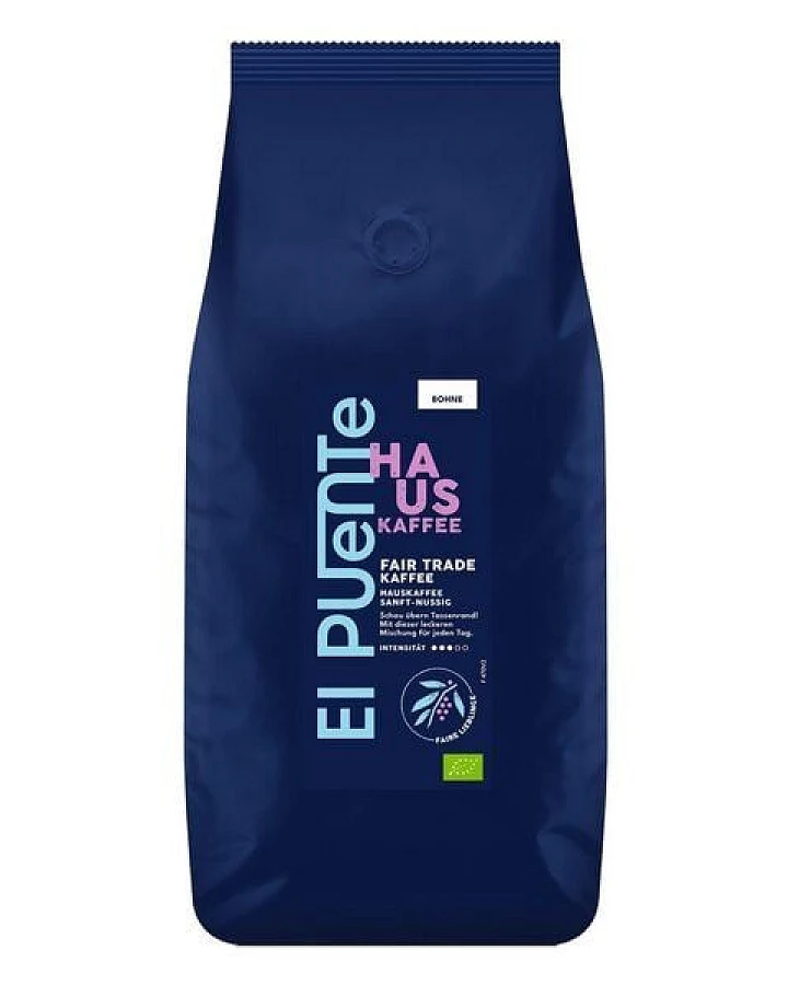 El Puente Hauskaffee - Bio-Kaffeebohnen 1 kg