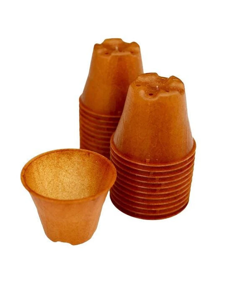 meinwoody Plastikfreier Pflanztopf Plenta – 6 cm