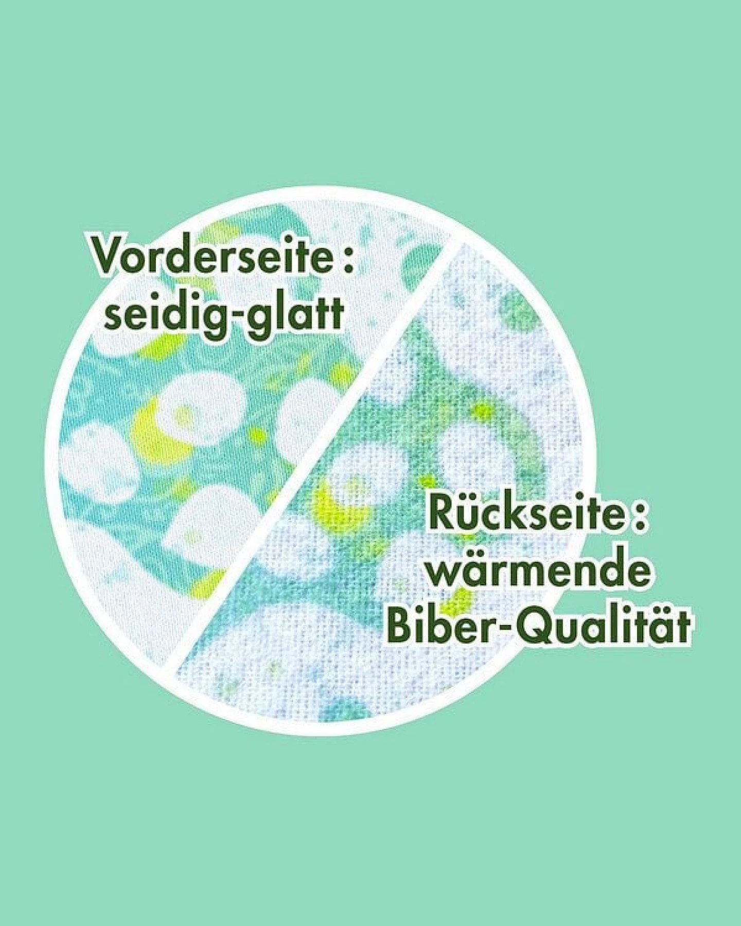 The Spirit of OM Wendebettwäsche Green Dream – Ansicht 2