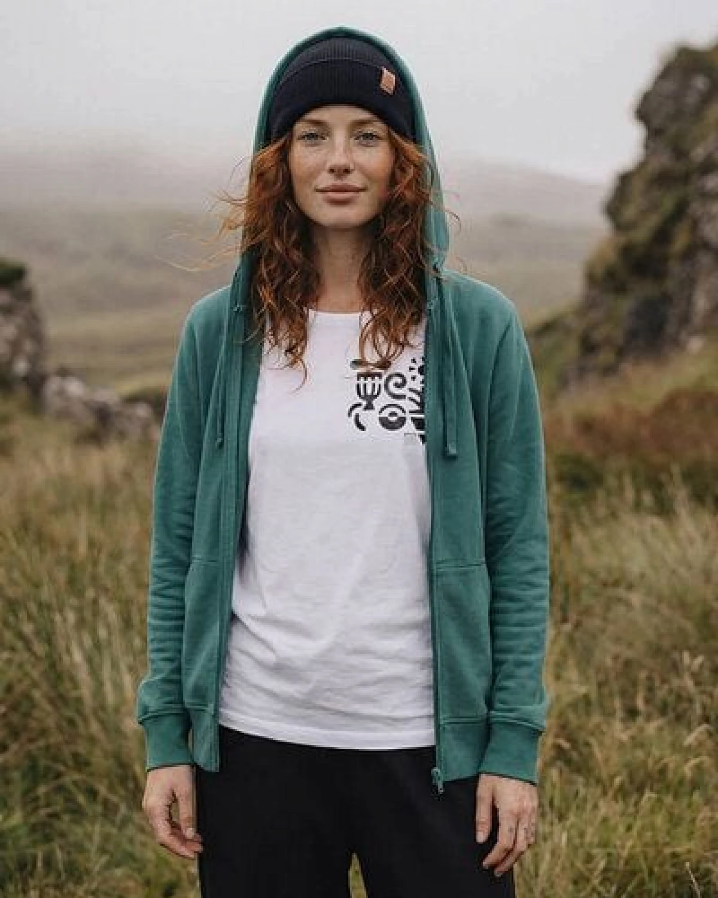 KOKOworld Kapuzenjacke Goa-Zip – Ansicht 2