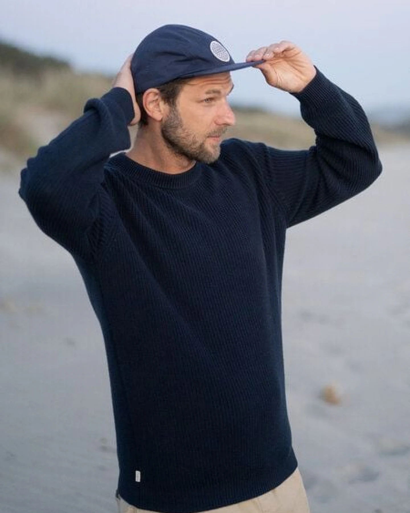 FUXBAU 4Seasons Männer Strickpullover – Ansicht 3