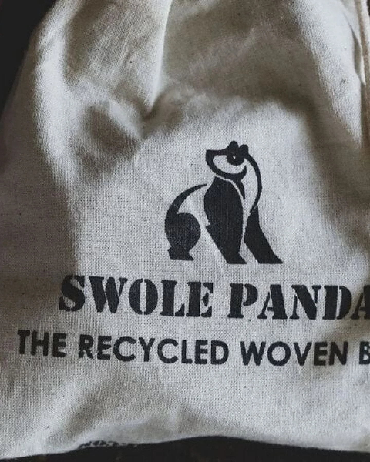 Swole Panda Veganer Gürtel aus PET-Recycling – Ansicht 3