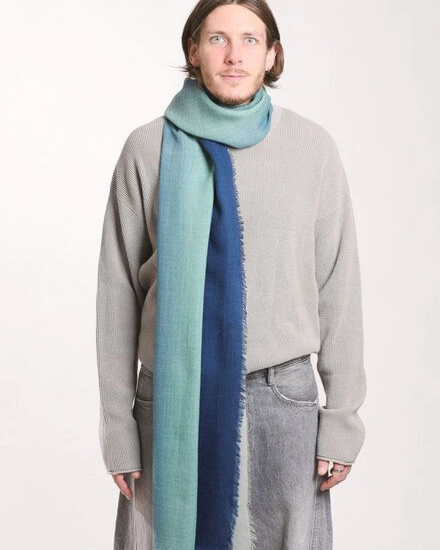 Djian Schal aus Merino-Wolle – ILVIE – mulesingfrei – Ansicht 3