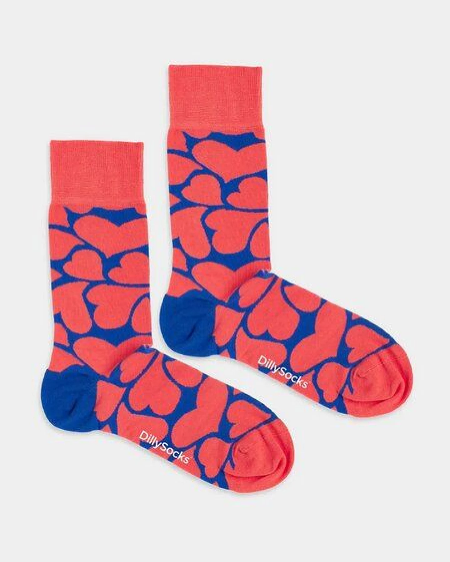 DillySocks Bunte Socken, Bio Baumwolle, shaping love – Ansicht 2