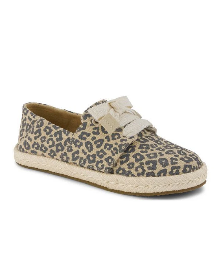 Toms Schnür Esprandille CAROLINA mit Leopardenmuster