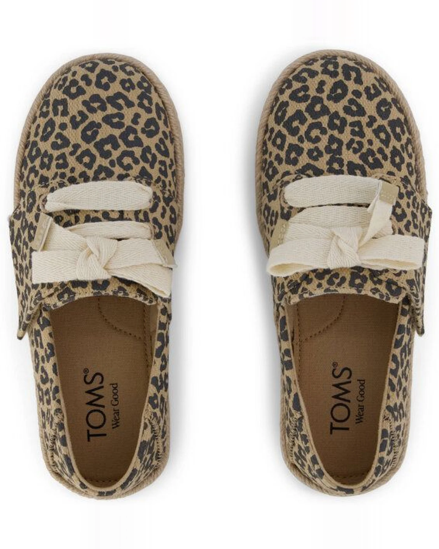 Toms Schnür Esprandille CAROLINA mit Leopardenmuster – Ansicht 3