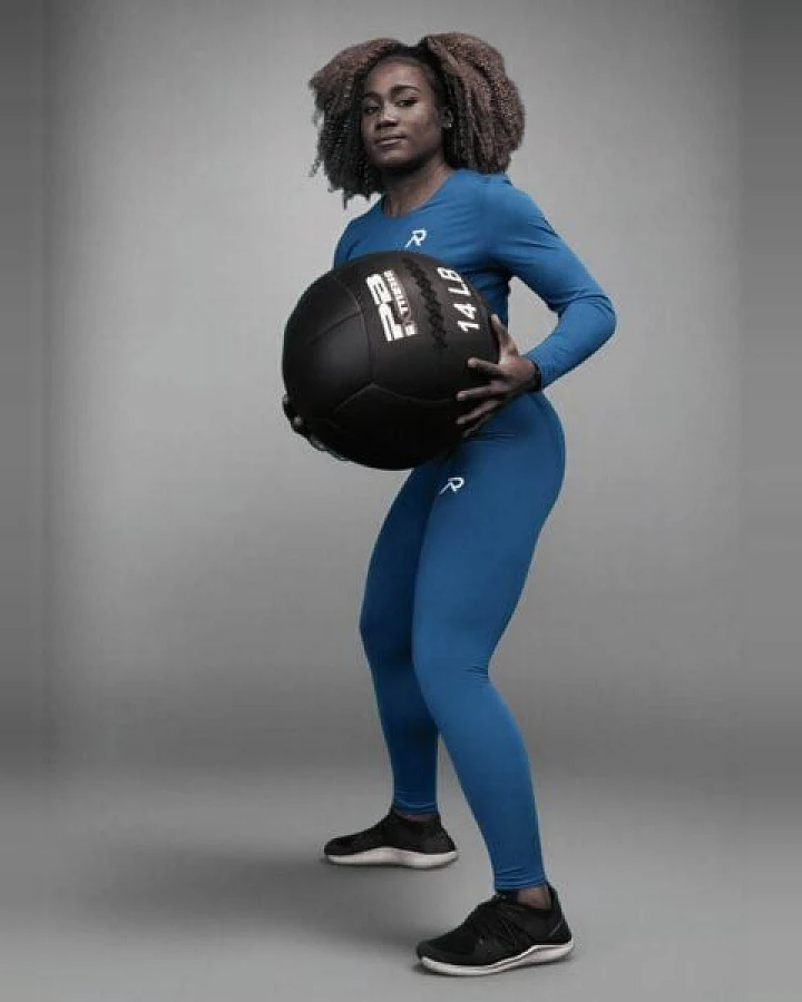 Re-Athlete ICON Recycelte Damen Tights - blue (limited edition)