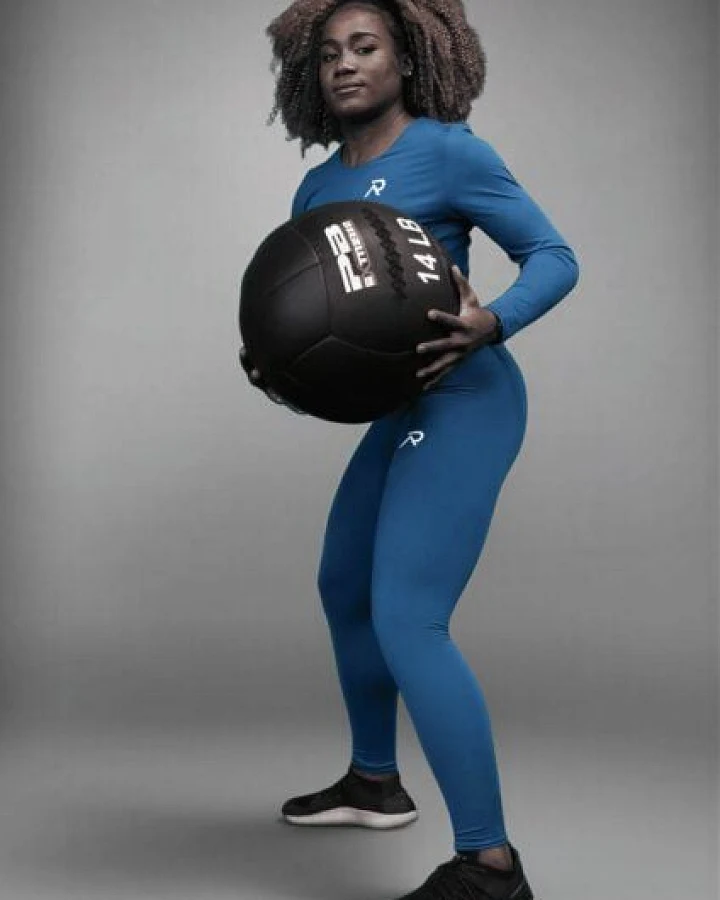 Re-Athlete ICON Recycelte Damen Tights - blue (limited edition)