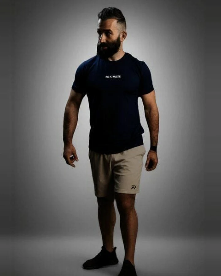 Re-Athlete ICON Bambus Herren Shorts - beige