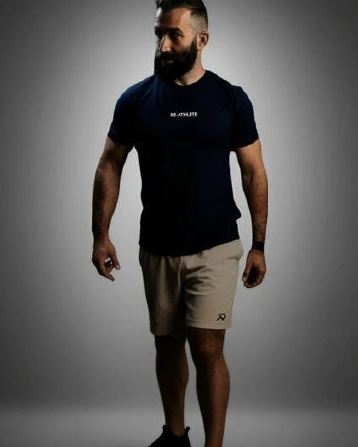 Re-Athlete ICON Bambus Herren Shorts - beige
