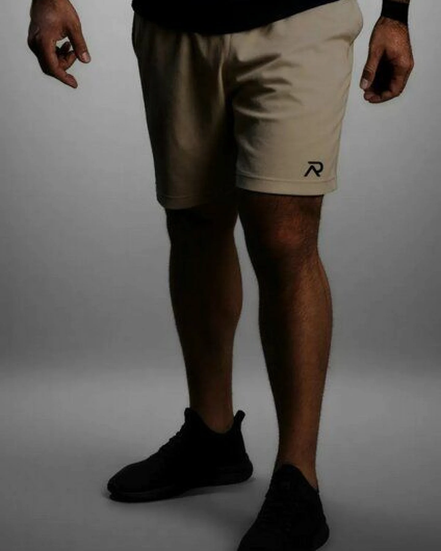 Re-Athlete ICON Bambus Herren Shorts - beige – Ansicht 2