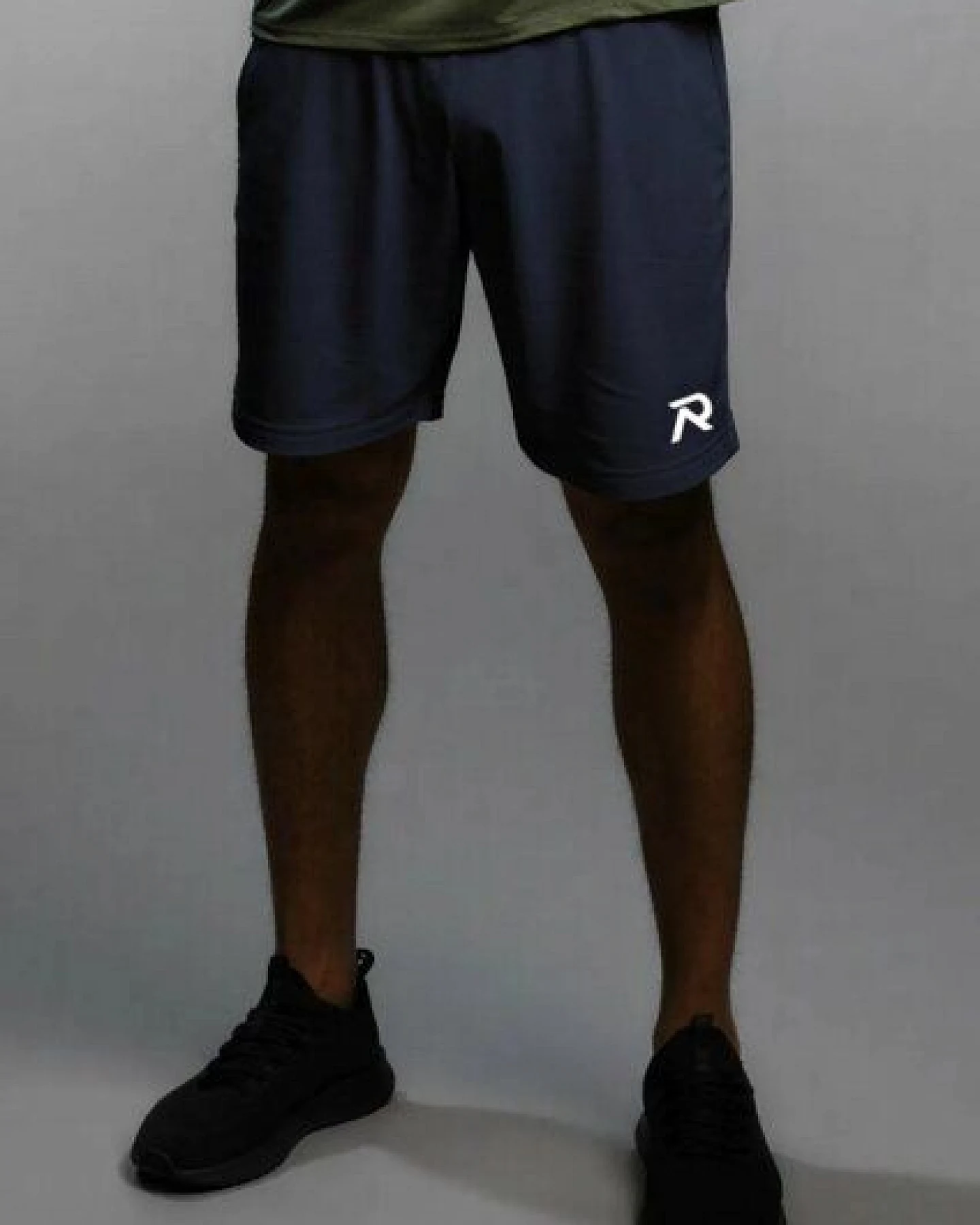 Re-Athlete ICON Bambus Herren Shorts - navy – Ansicht 2
