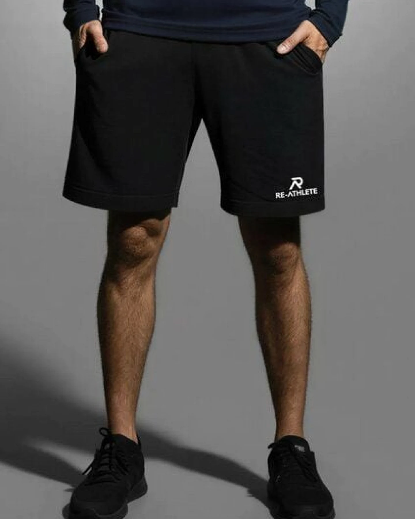 Re-Athlete PRIME Bambus Herren Shorts - black – Ansicht 2
