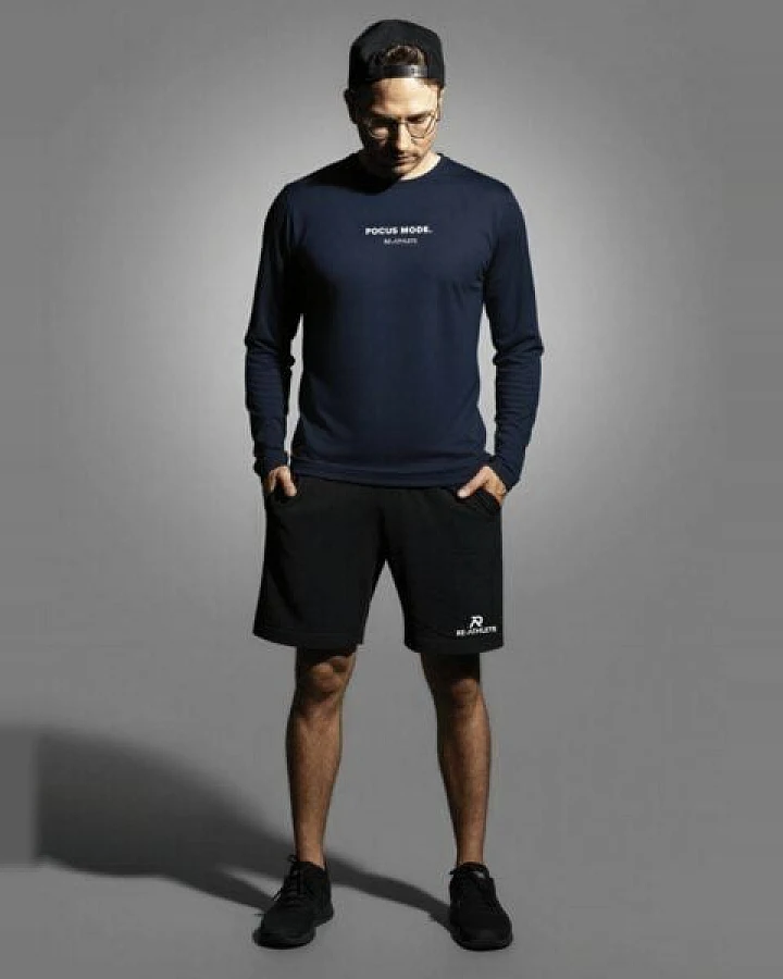 Re-Athlete PRIME Bambus Herren Shorts - black