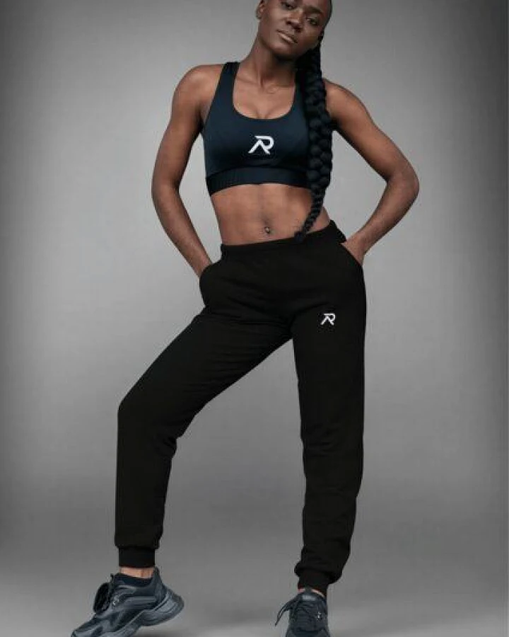 Re-Athlete ICON Cotton Damen Jogginghose - black
