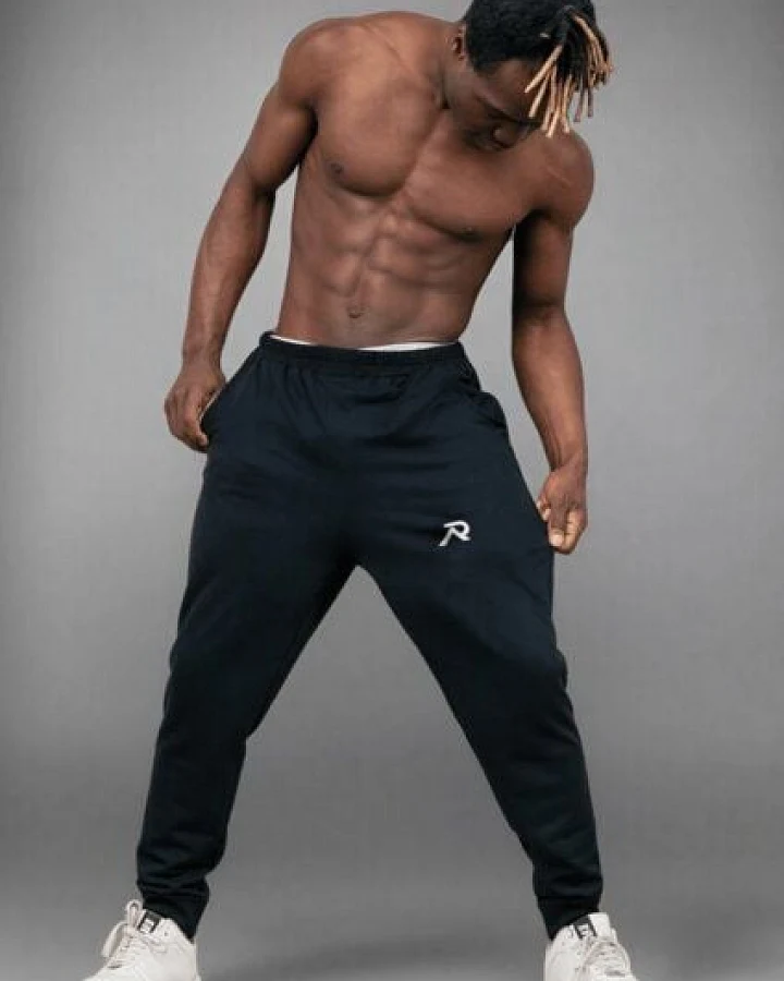 Re-Athlete ICON Cotton Herren Jogginghose - black