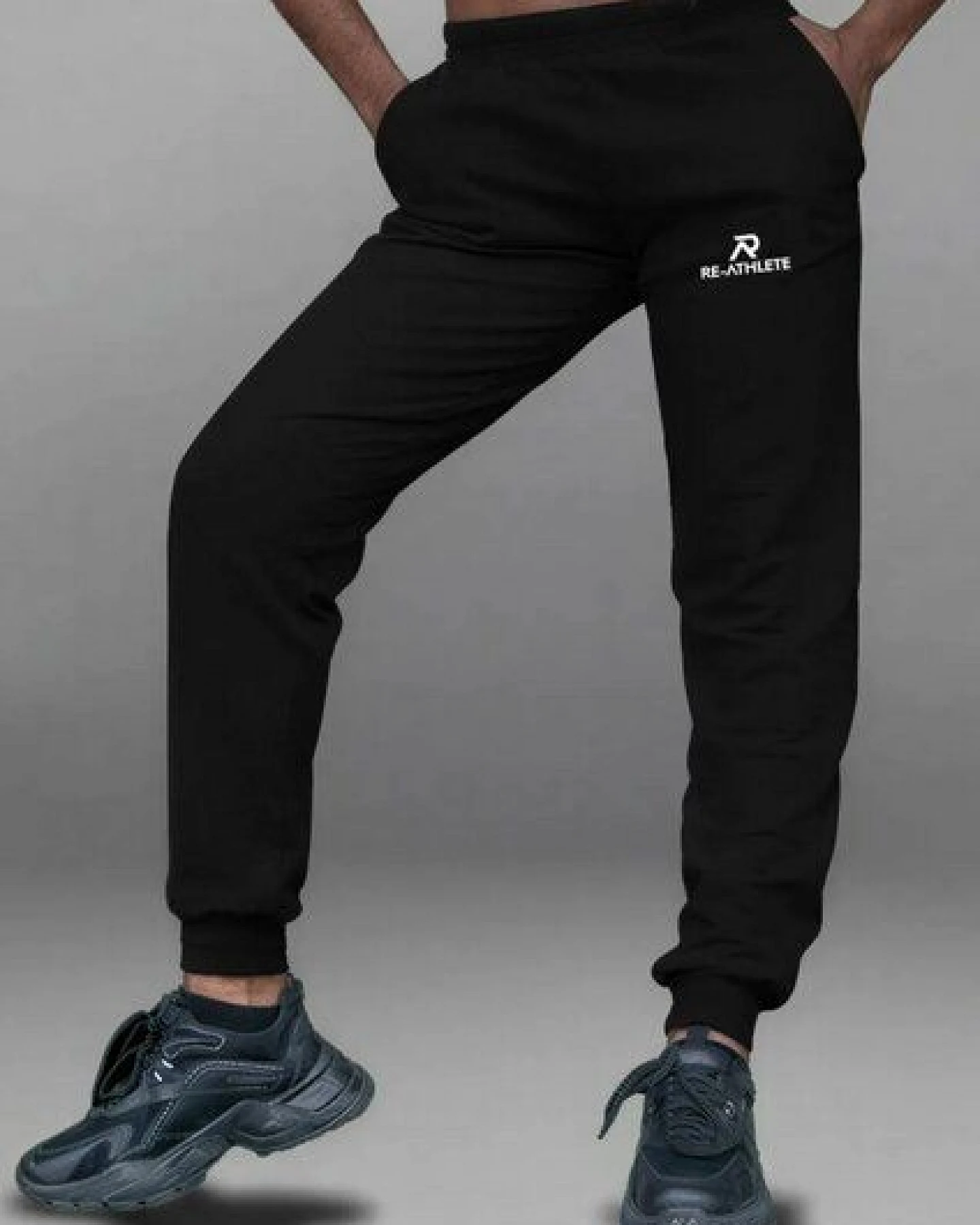 Re-Athlete PRIME Cotton Damen Jogginghose - black – Ansicht 2