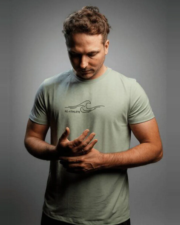 Re-Athlete TIDE Bambus Herren Shirt - mint