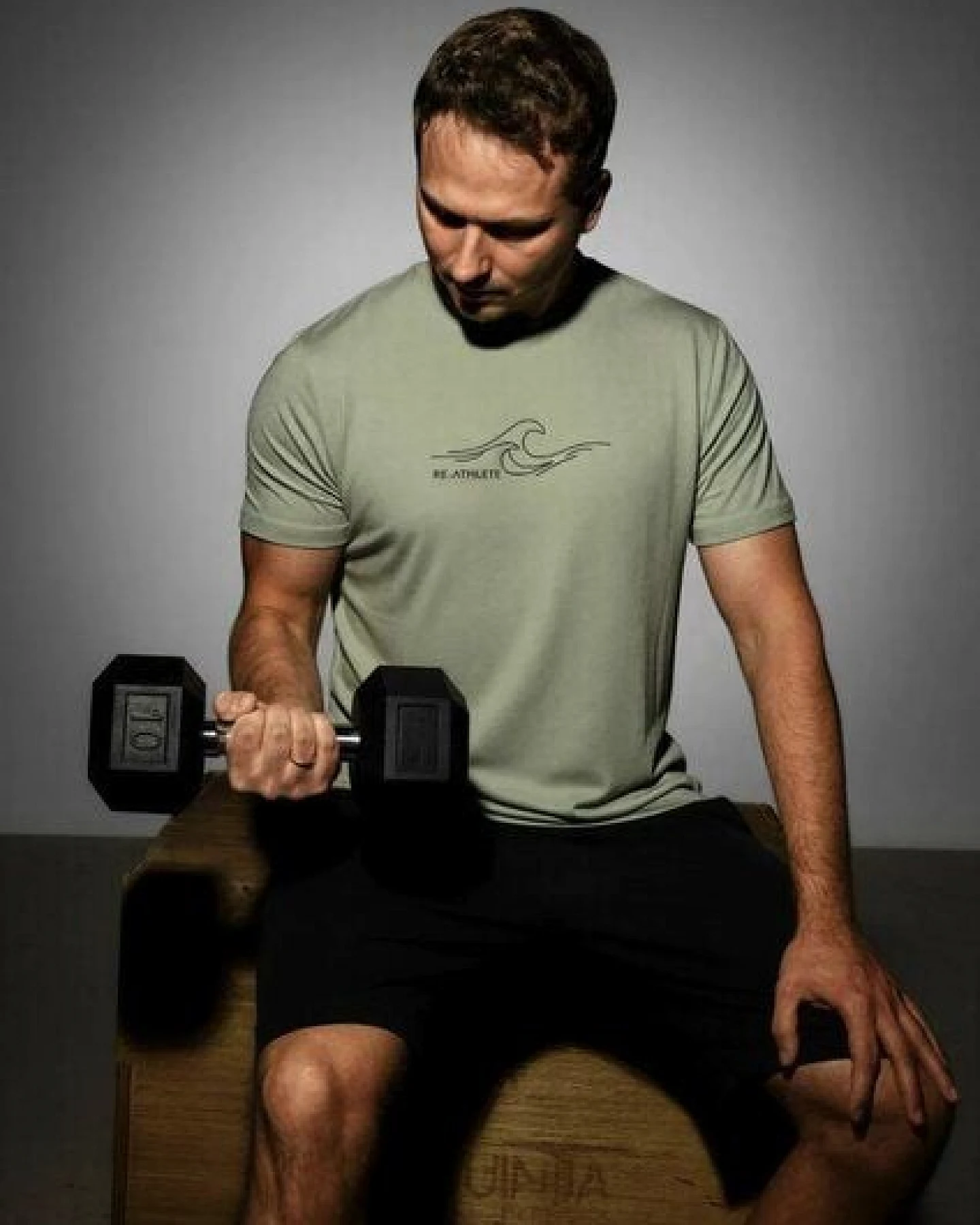 Re-Athlete TIDE Bambus Herren Shirt - mint – Ansicht 3