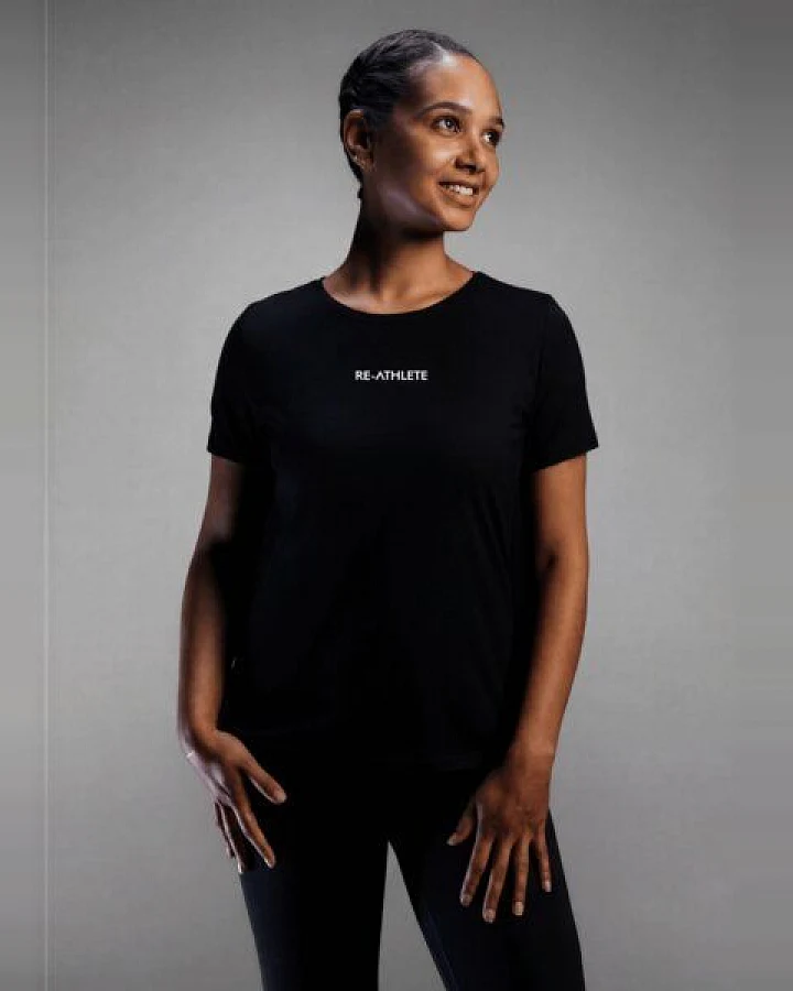 Re-Athlete CORE Bambus Damen Shirt - black