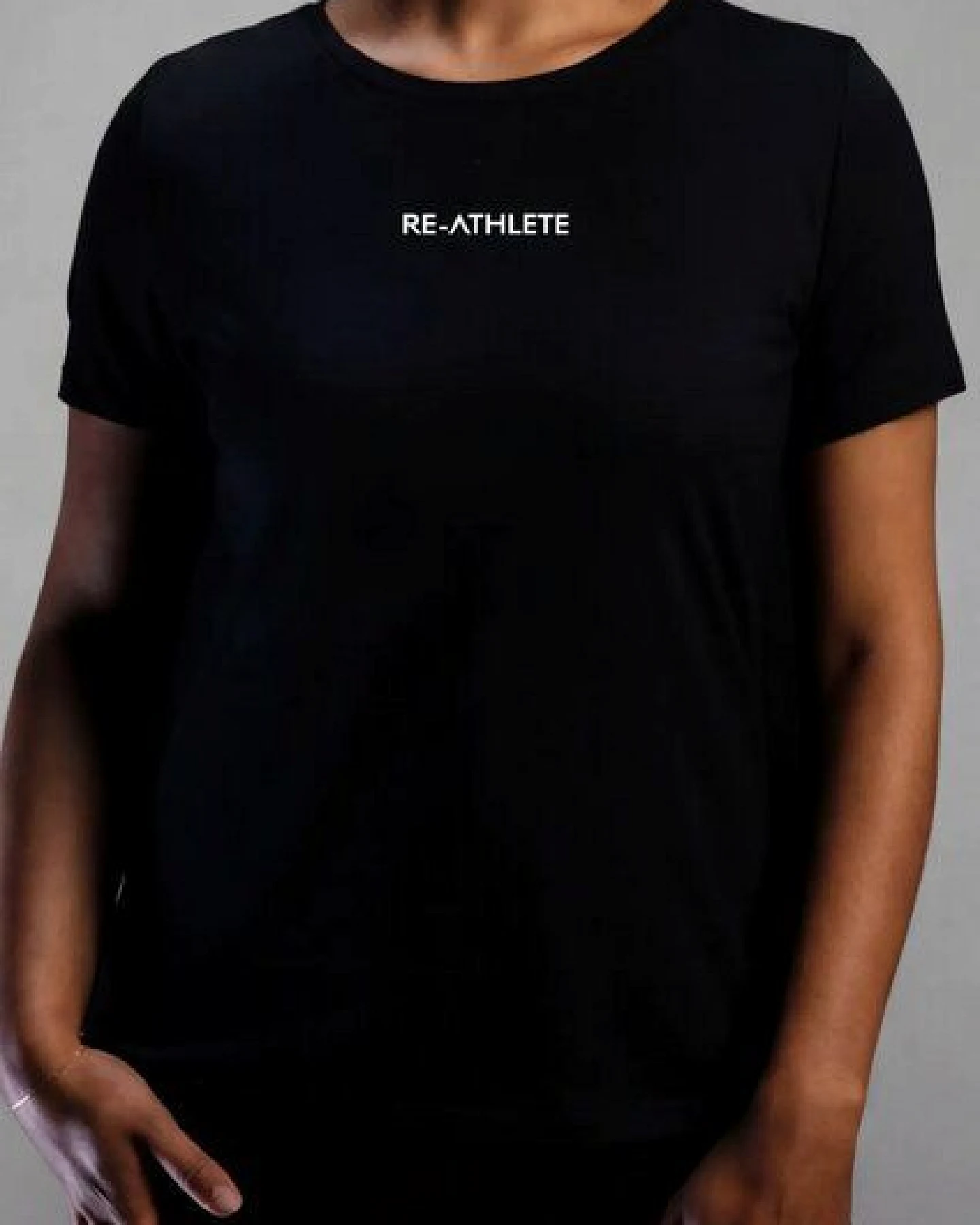 Re-Athlete CORE Bambus Damen Shirt - black – Ansicht 2